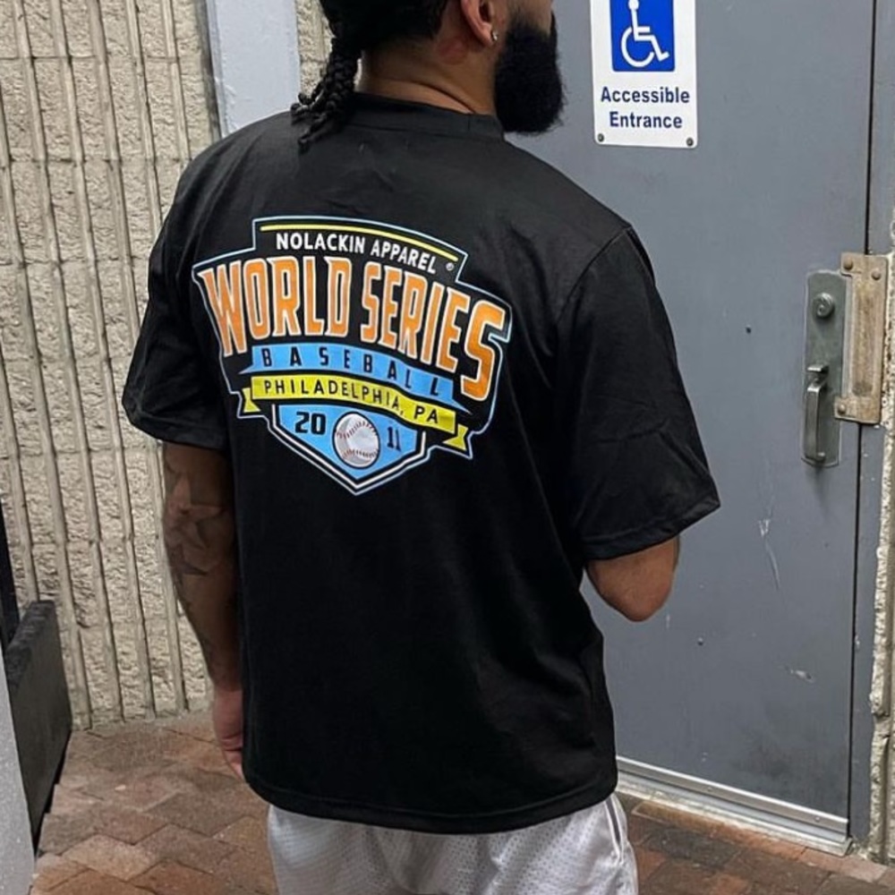NoLackin Apparel World Series Collection T-Shirt